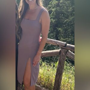 Aritzia 90s Slit Dress